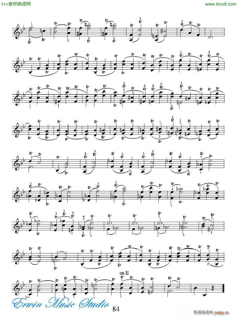 ���R�ɠ� 42�׾�����Rudolphe Kreutzer 42 Studies 35 42(ʮ�ּ�����)13