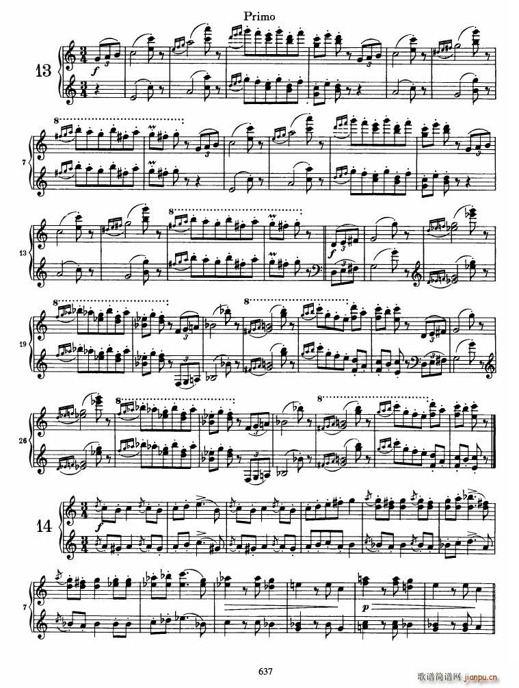 Brahms op 39 Waltzes(����V)19