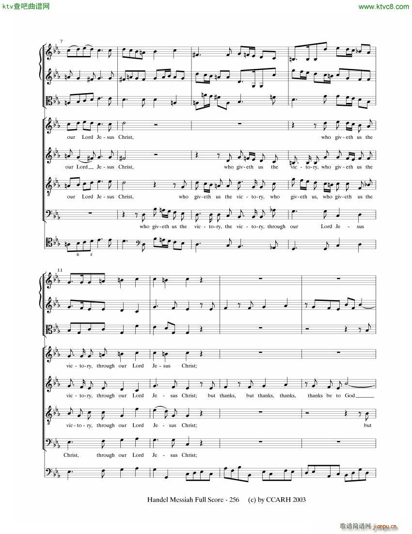 G F Handel Messiah Open Score ��(����V)14