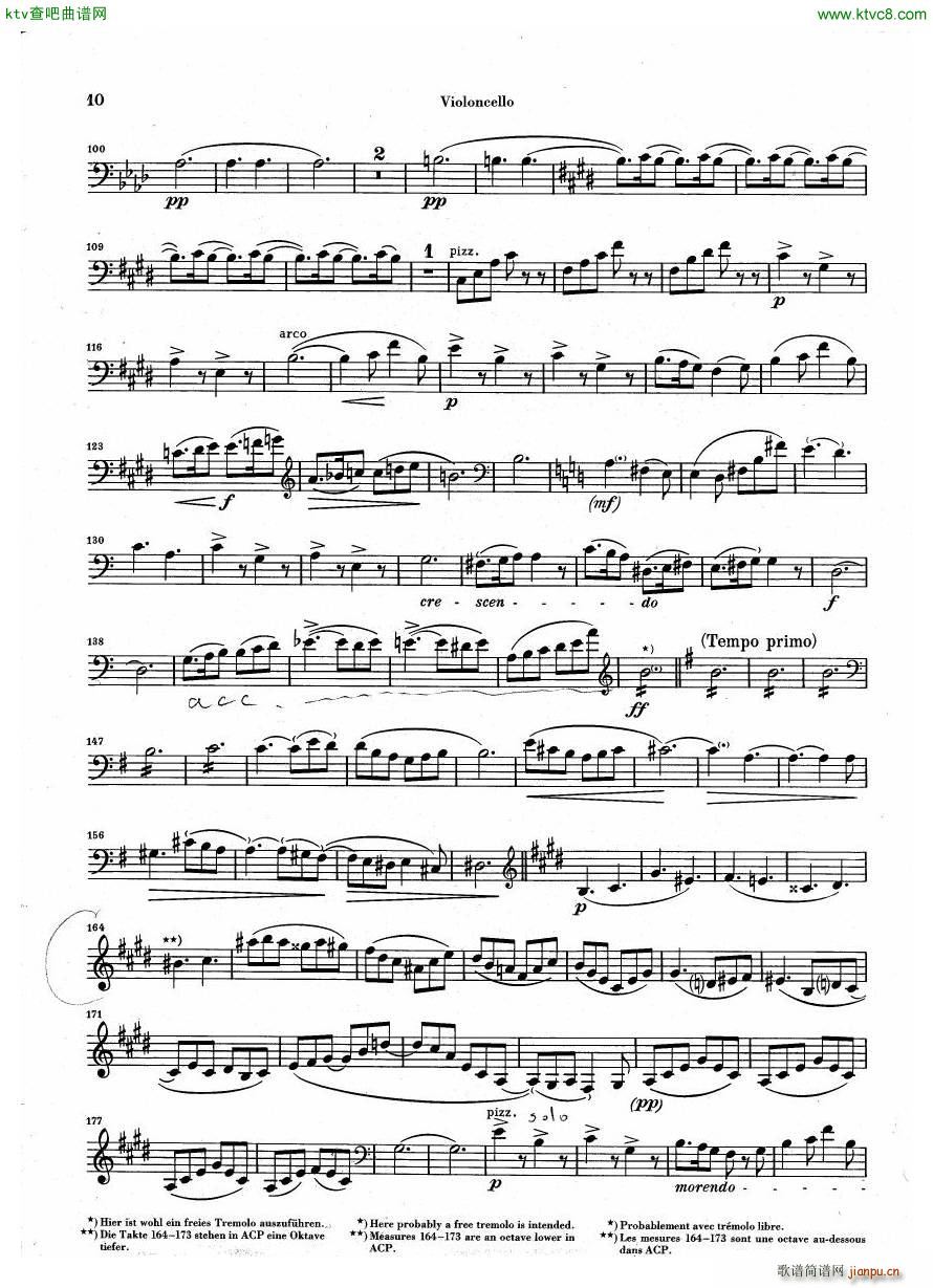 Debussy Piano Trio in G parts(����V)18