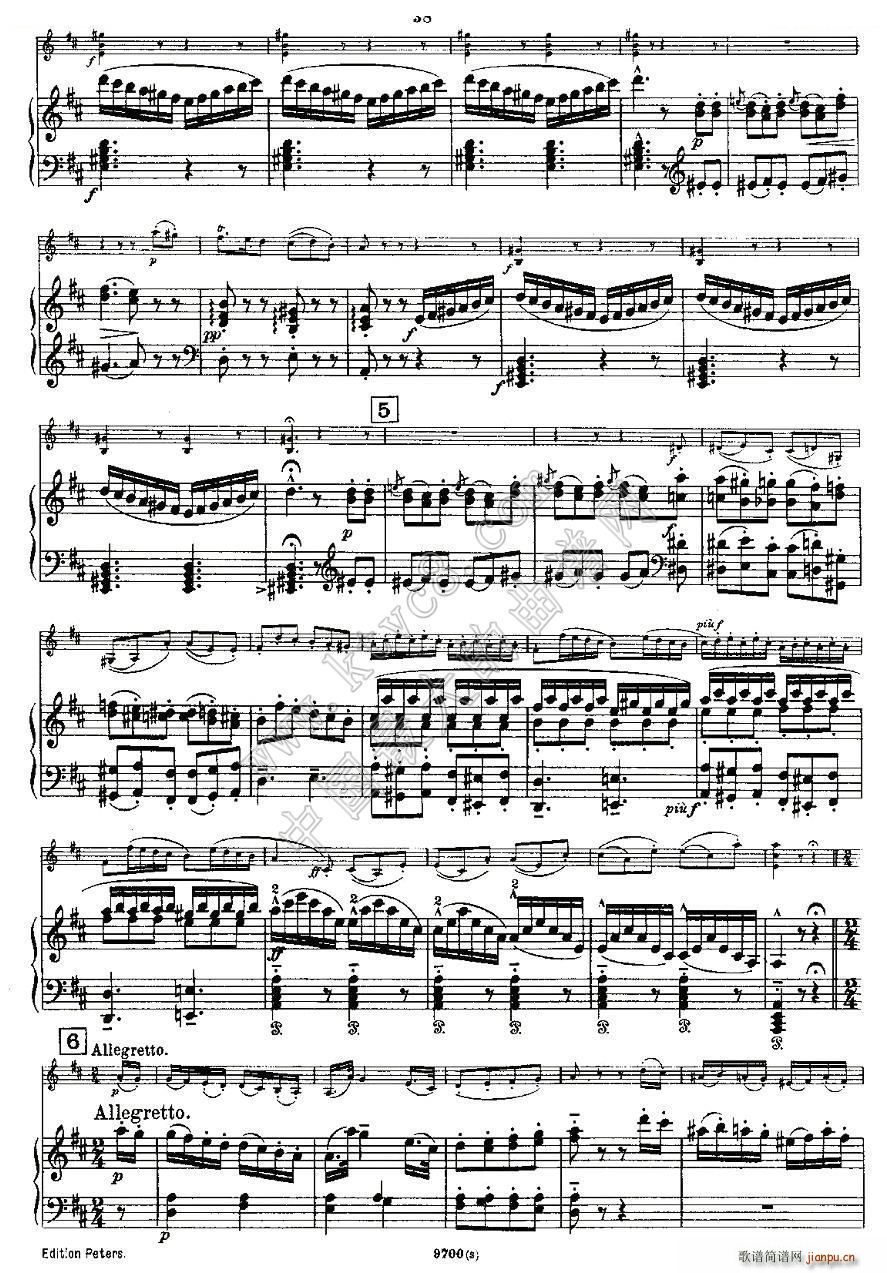 Mozart Violin Sonata No 3 KV 306 ����С�������Q��(С�����V)17