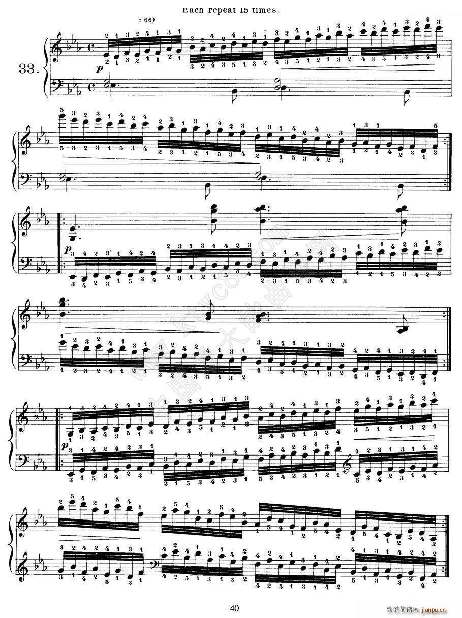 Czerny 40 Daily Exerci Op 337 31 35 40���ճ�Ӗ����(����V)5