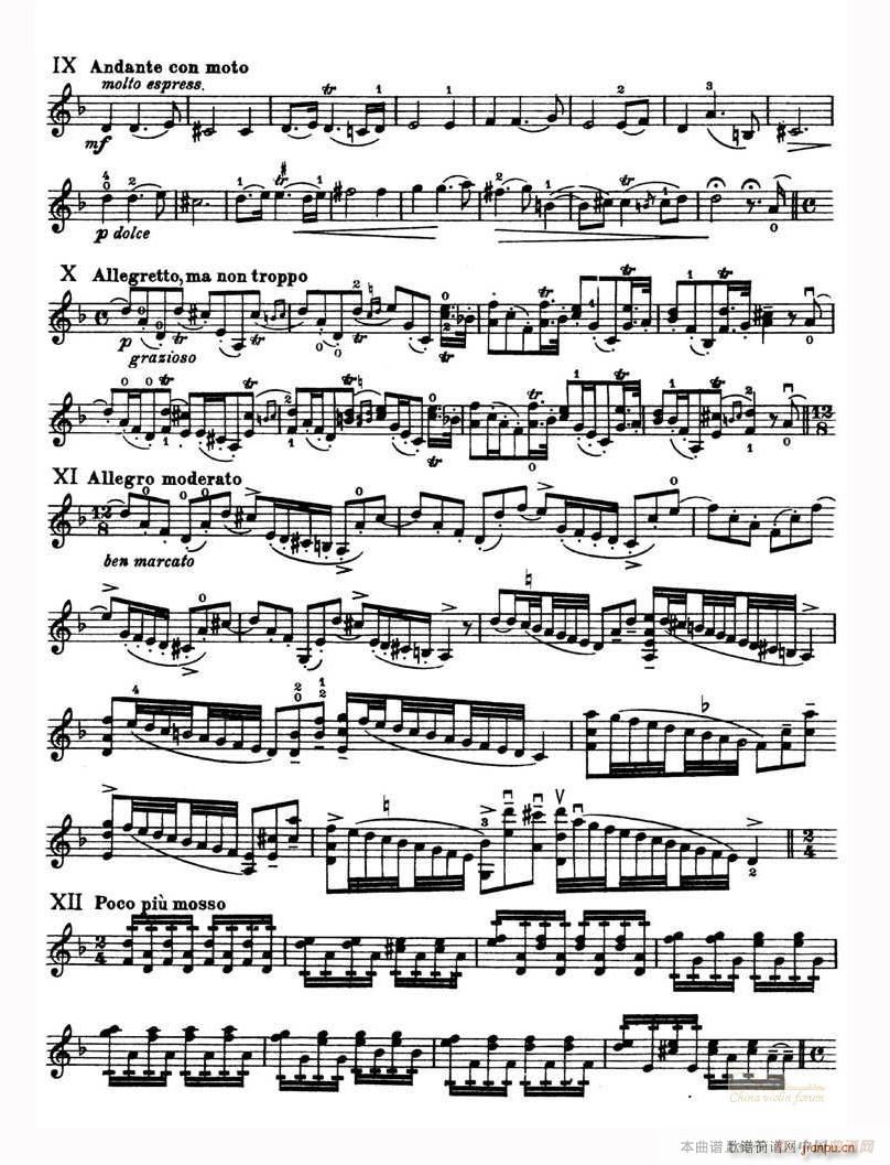 Sonata in D minor DС�{���Q�� La folia Op 1 No 12(С�����V)3