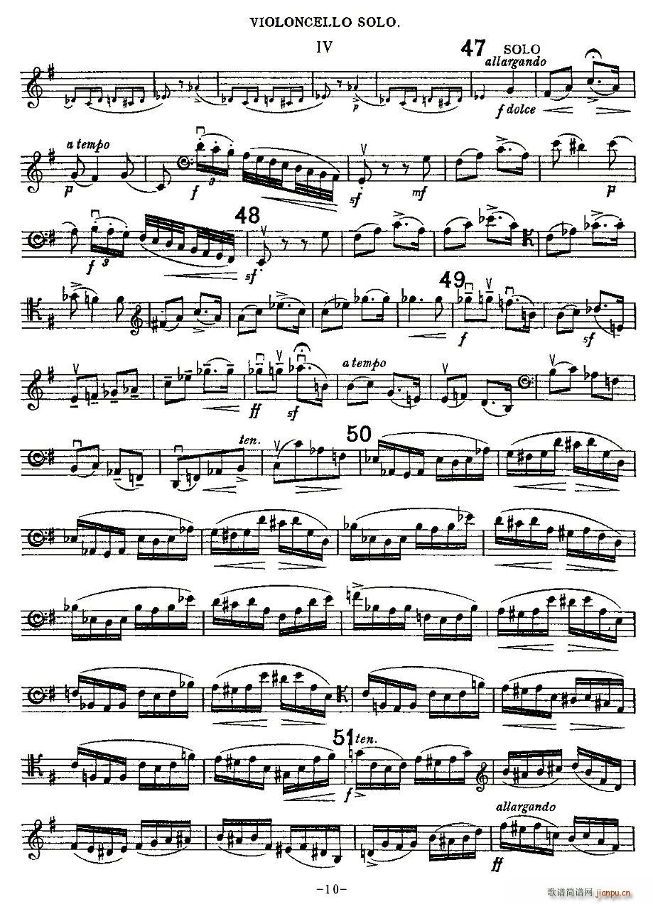 Edward Elgar Concerto e Minor Op85 For Cello(ʮ�ּ�����)10