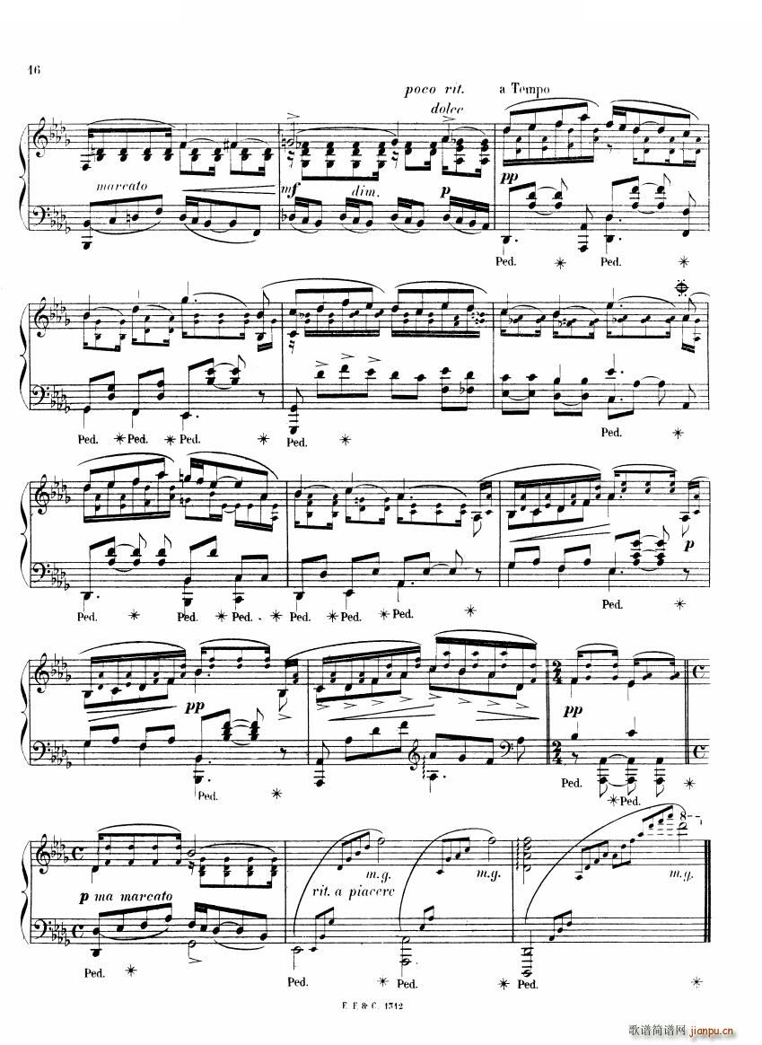 Chaminade 6 Etudes Op35 һ 6 Etudes Op35 һ(ʮ�ּ�����)16
