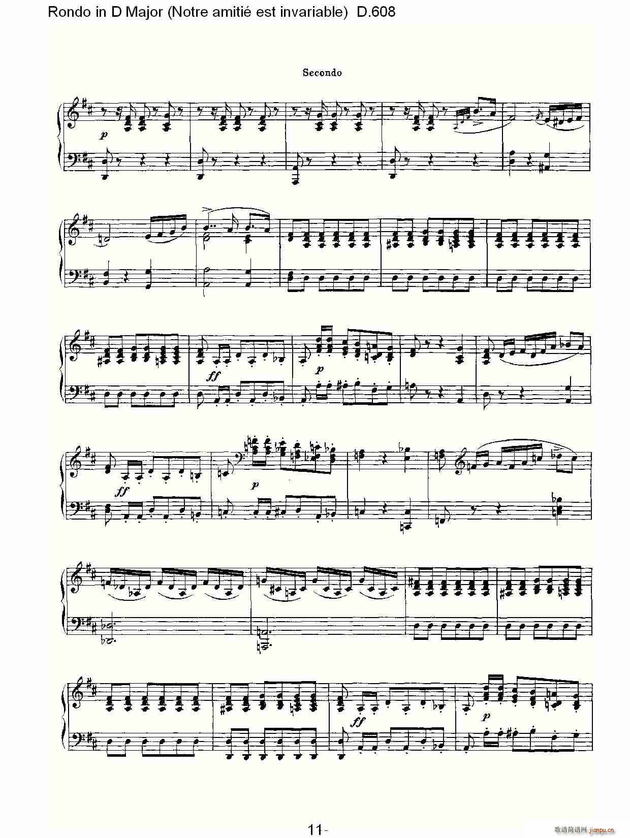 Rondo in D Major(ʮ�ּ�����)11