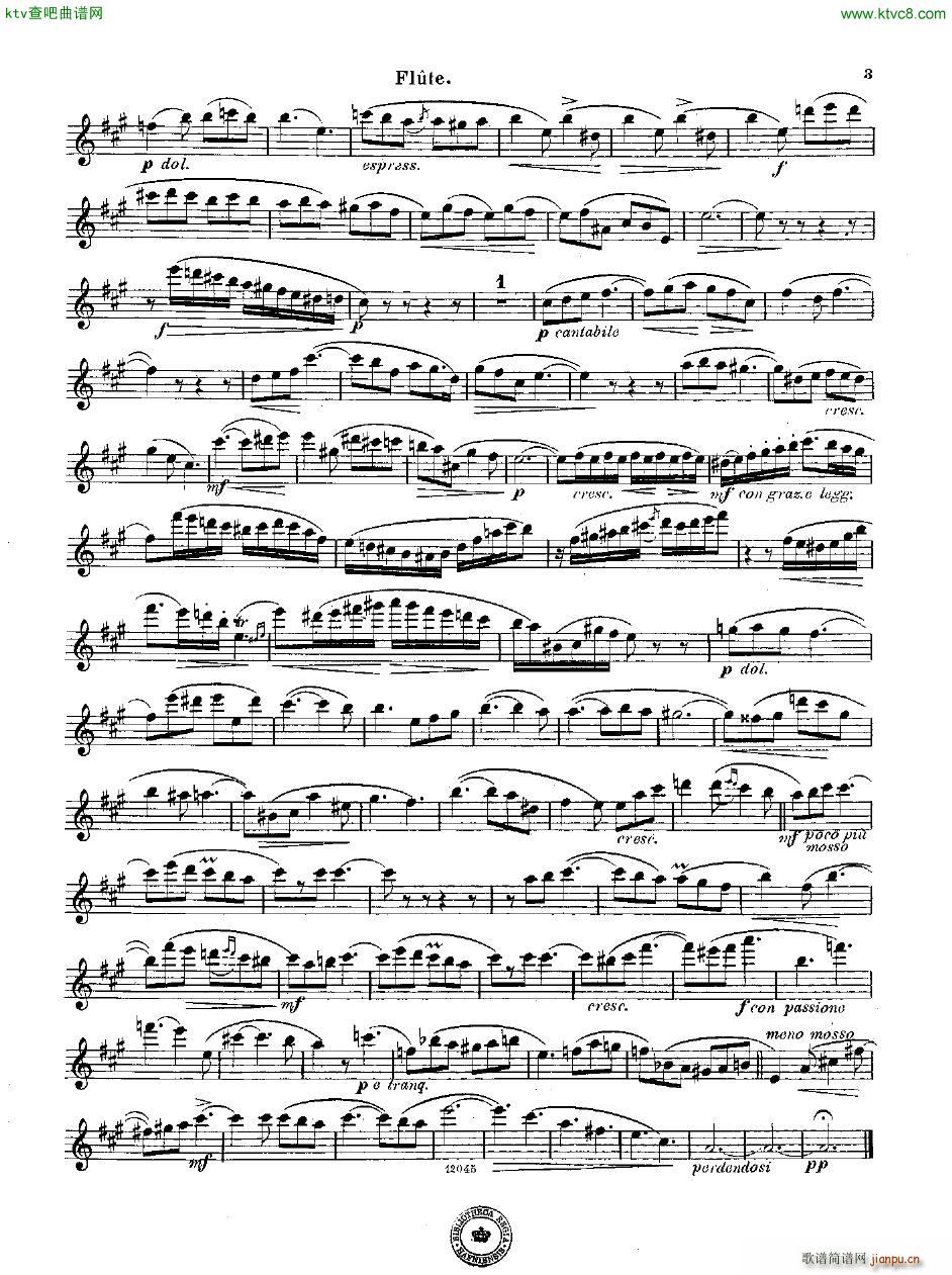 Andersen op 62 Dix Morceaux fl pno(����V)23