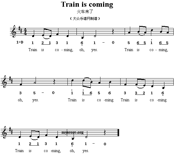 Ӣ�ă��裺Trainiscoming(����)1