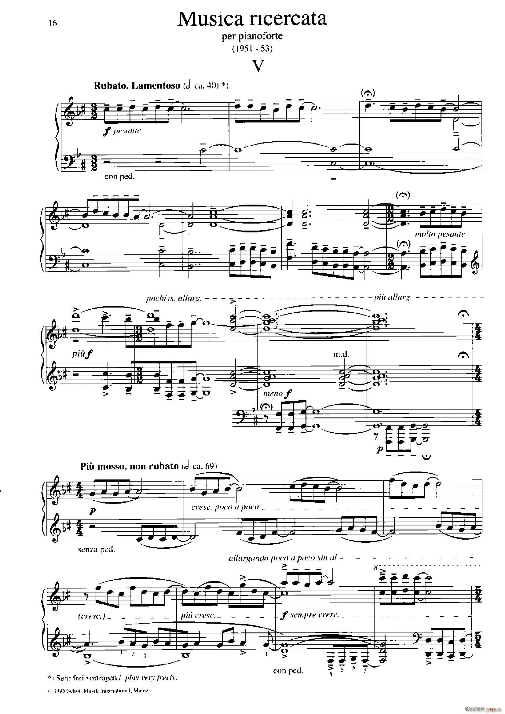 Musica Ricercata ����(l�� )���� 5(����V)1