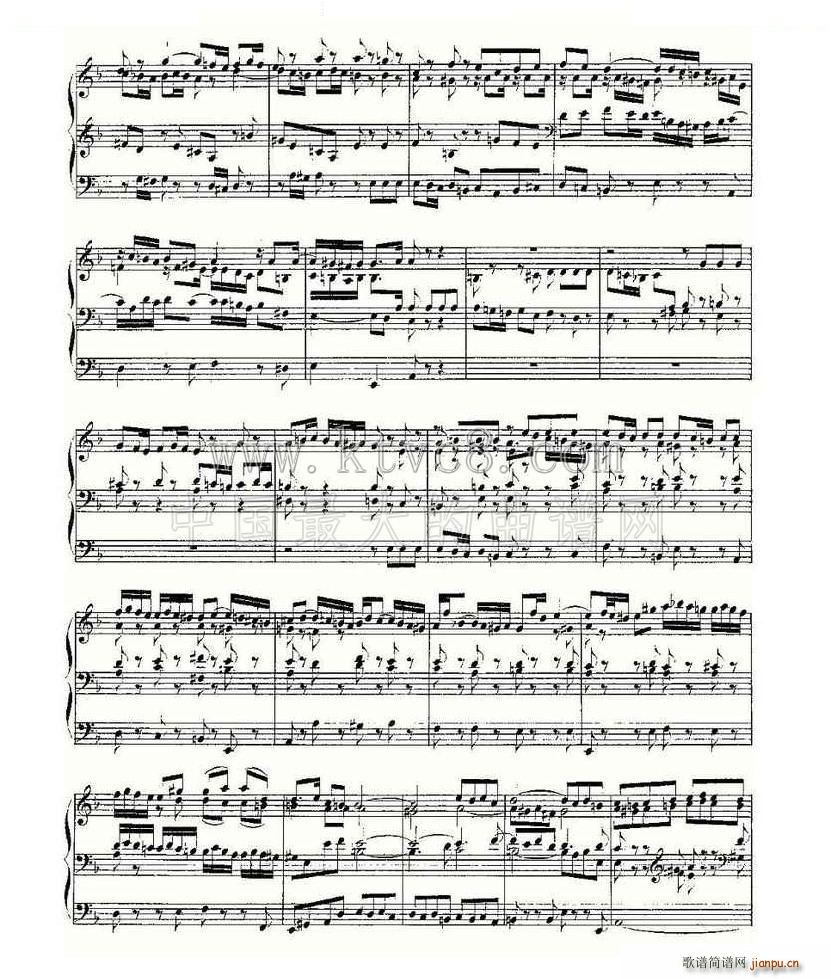 Prelude and Fugue in D Minor BWV 539 ���L(f��ng)���V(ʮ�ּ�����)3