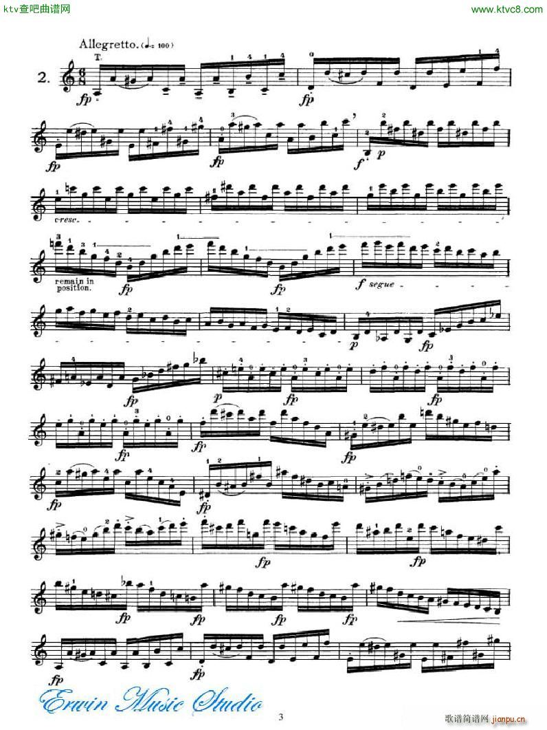 �_�� 24���S����Pierre Rode 24 Caprices 01 17(ʮ�ּ�����)3