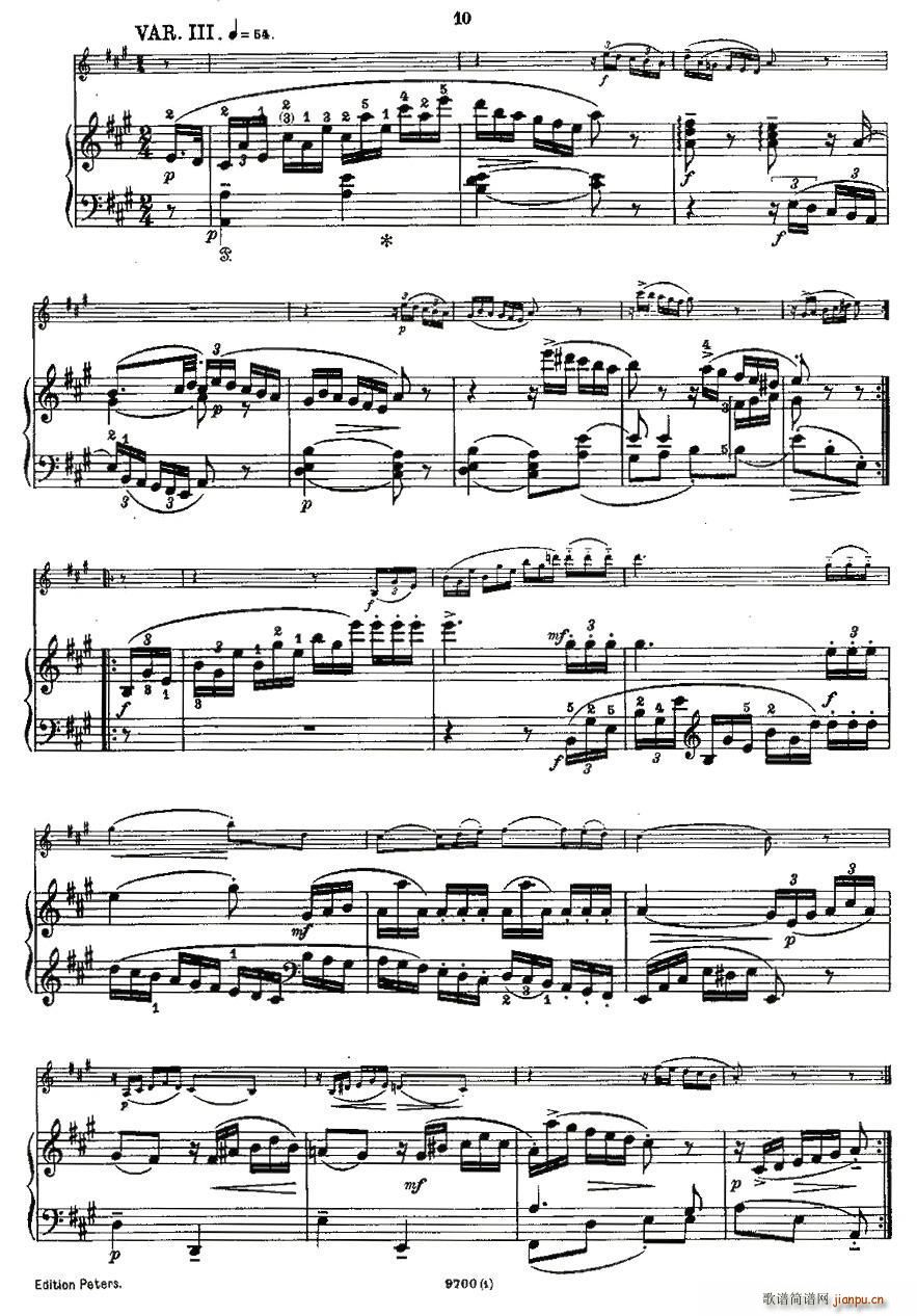 Mozart Violin Sonata No 1 KV 305 ��һС�������Q��(С�����V)10
