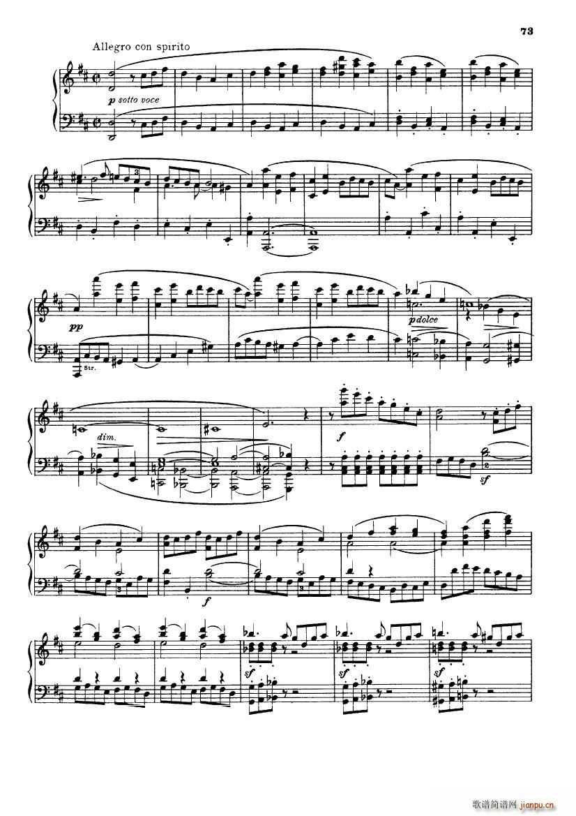 Brahms op 73 Singer Symphonie Nr 2 D Dur(����V)29