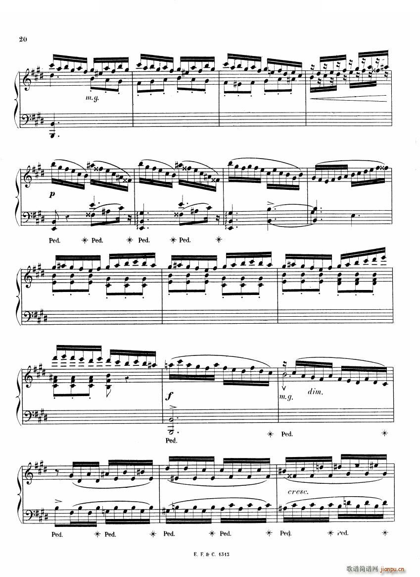 Chaminade 6 Etudes Op35 һ 6 Etudes Op35 һ(ʮ�ּ�����)20