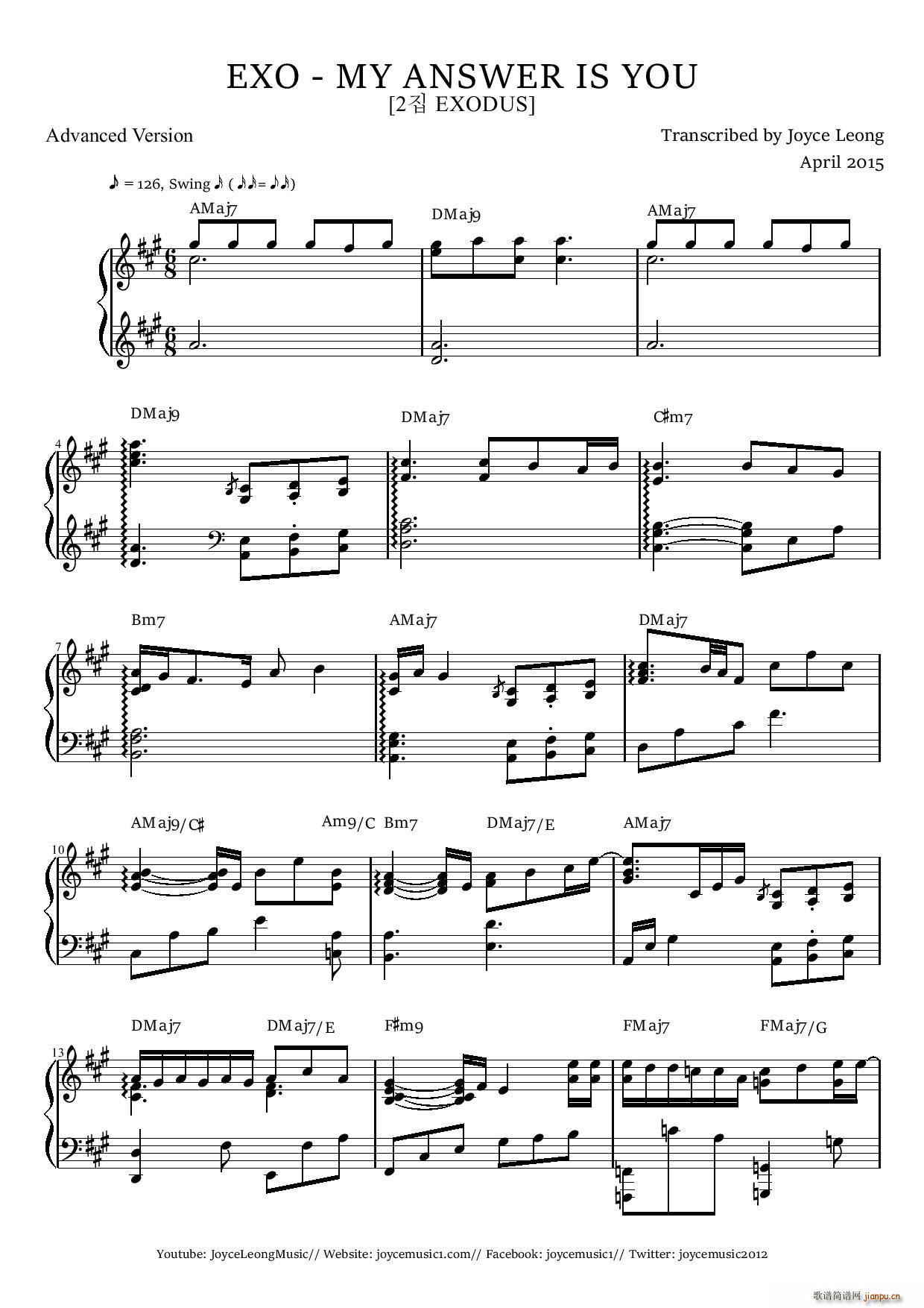 MY ANSWER IS YOU �ҵĴ�����(����V)1