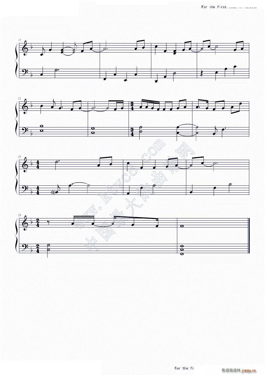 For the first time in forever(����V)3