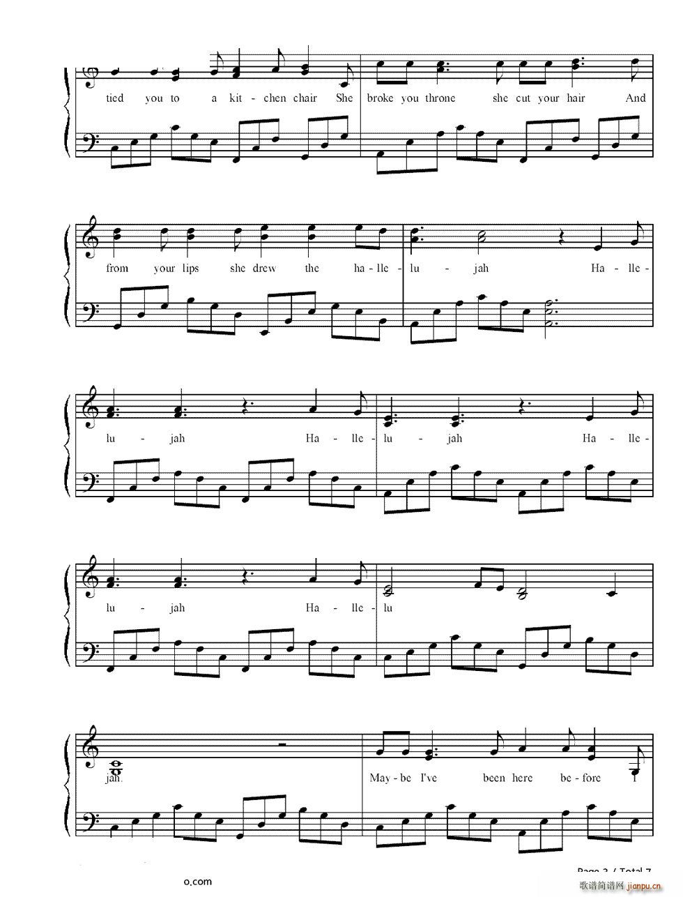 Hallelujah(����V)3