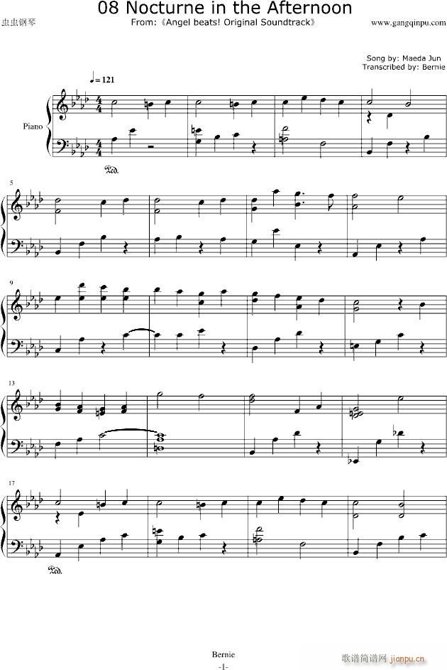 Angel Beats! OST  Nocturne in the Afternoon(����V)1