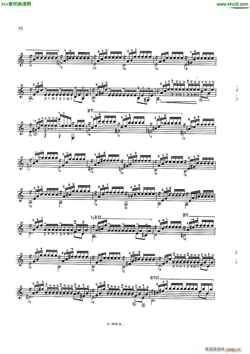 Mauro Giuliani 6 Preludi op 83(����V)9