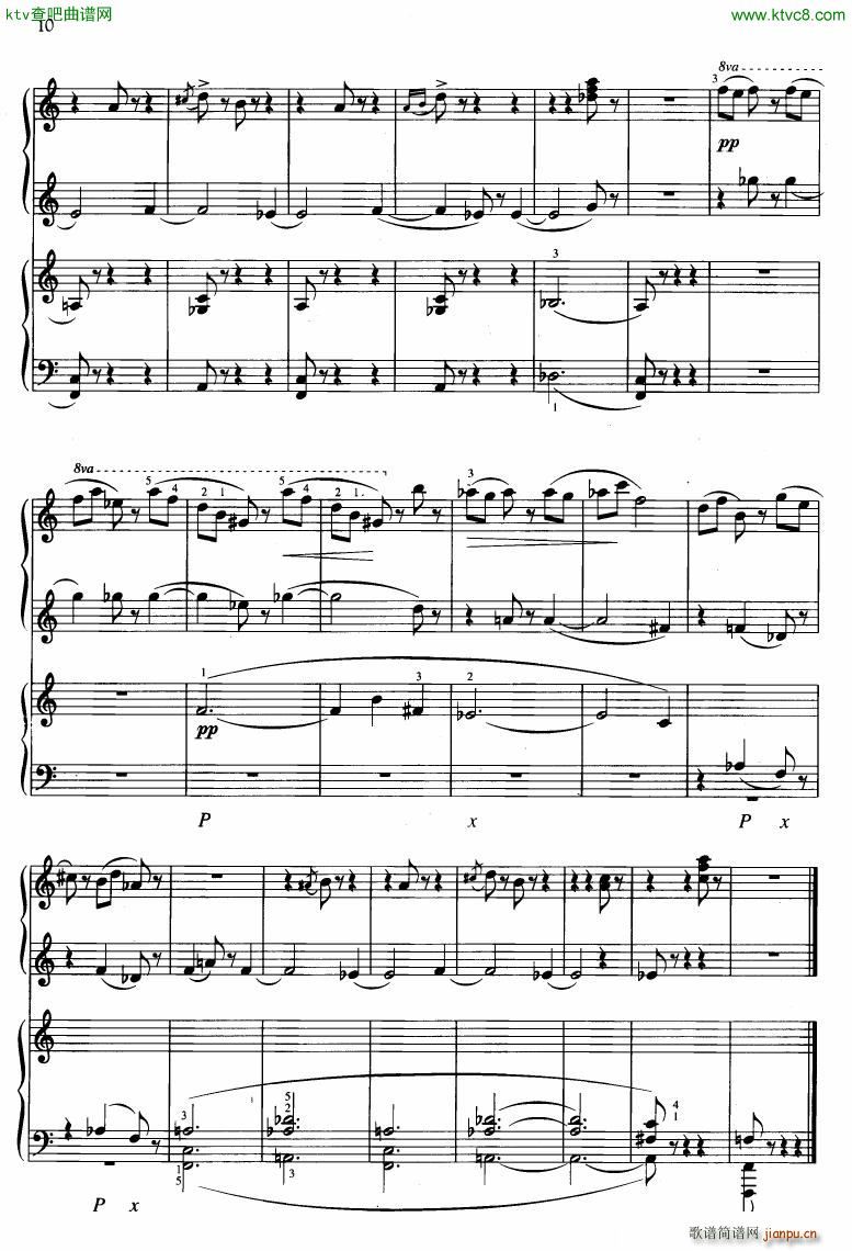 Hurnik innocenza for 4 hands(����V)9