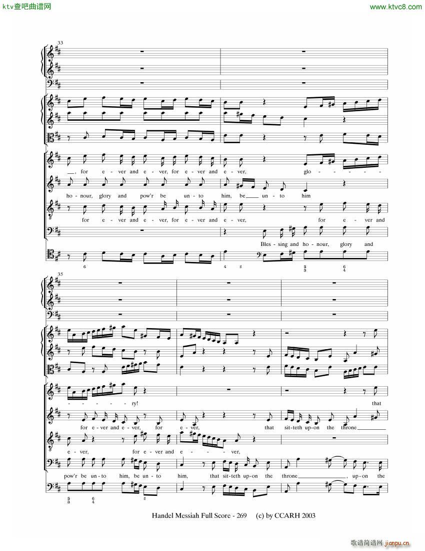 G F Handel Messiah Open Score ��(����V)28