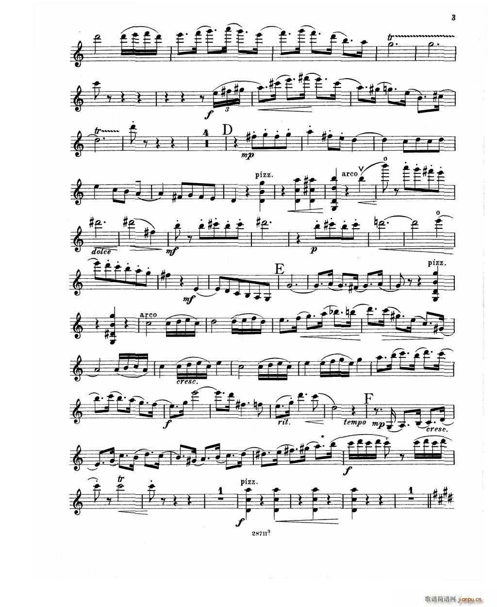 Bowen Humoresque for violin and piano(����V)19