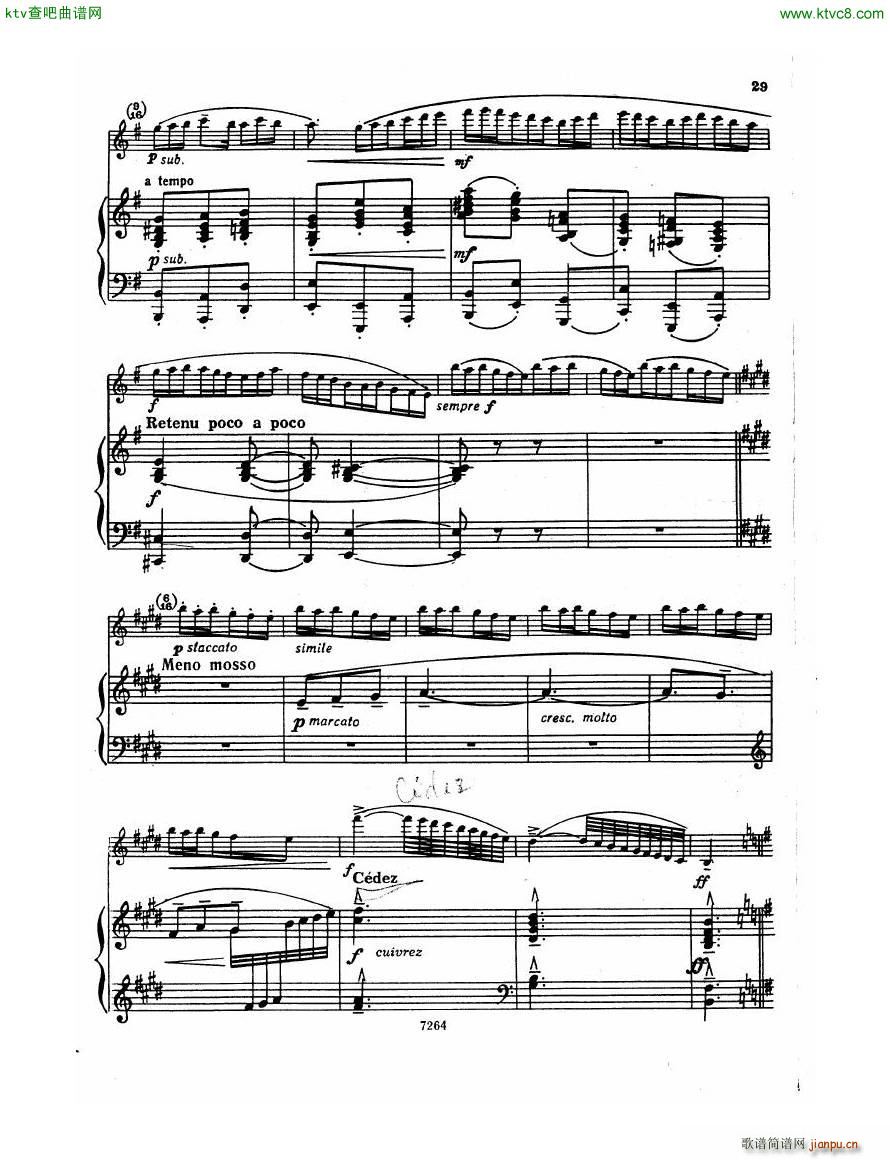 Debussy Violin Sonata Pn(����V)28