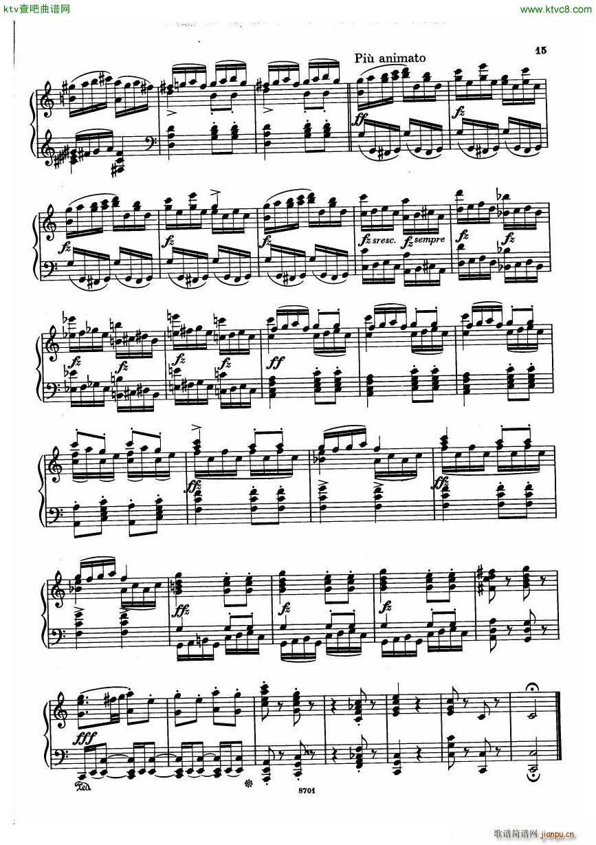 Dvorak Arr Keller Slavonic Dances Op72 Book2(����V)14
