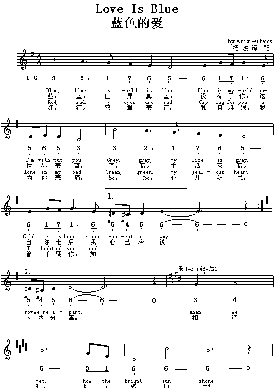 LoveIsBule�{ɫ�Đ�(��i)(Ӣ�ĸ��V)1