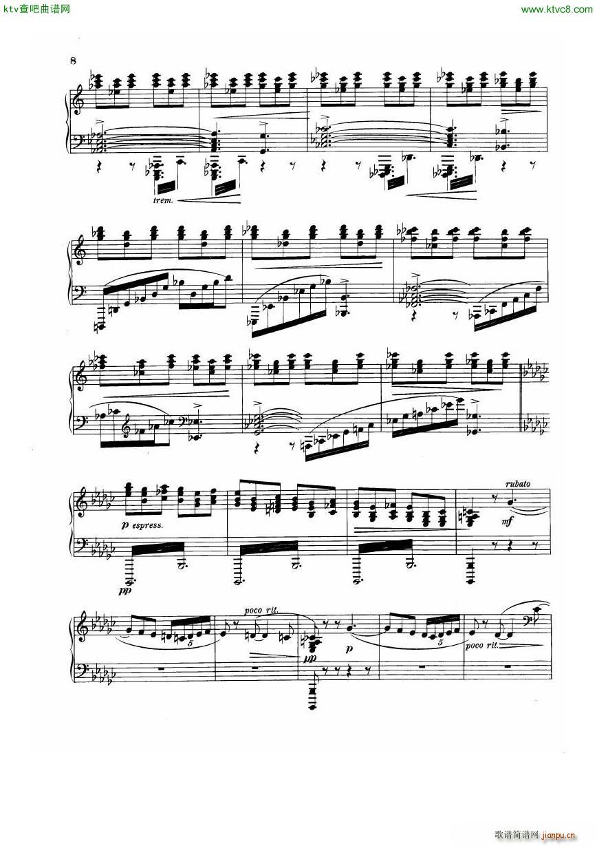 Dohn��nyi op 11 Four Rhapsodies(����V)46