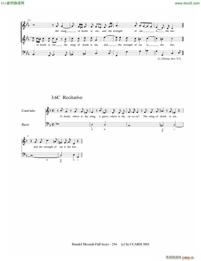 G F Handel Messiah Open Score ��(����V)13