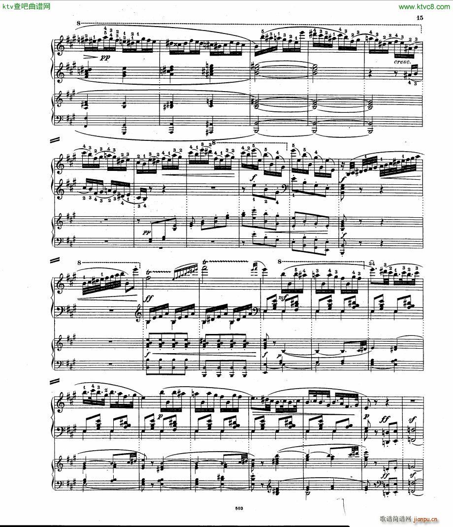 Hummel op 56 Rondo brillant pno orch(����V)14