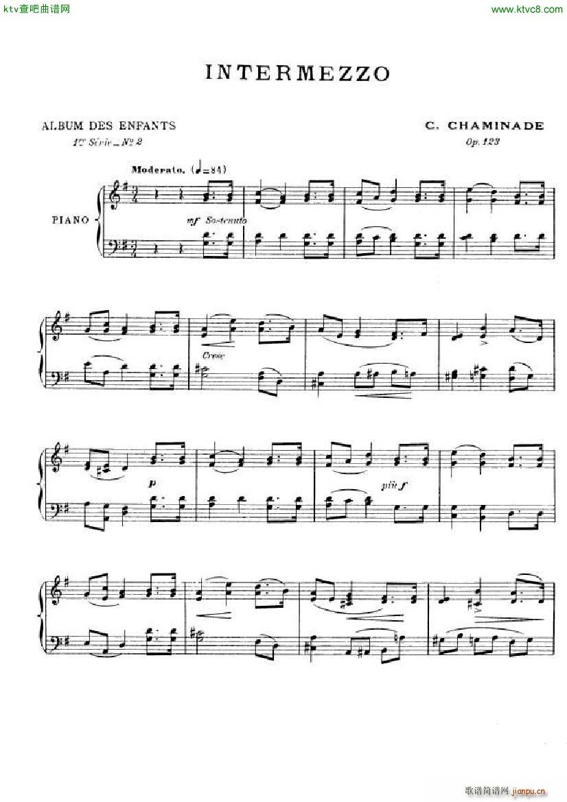 Chaminade Album des Enfants op 123(����V)3