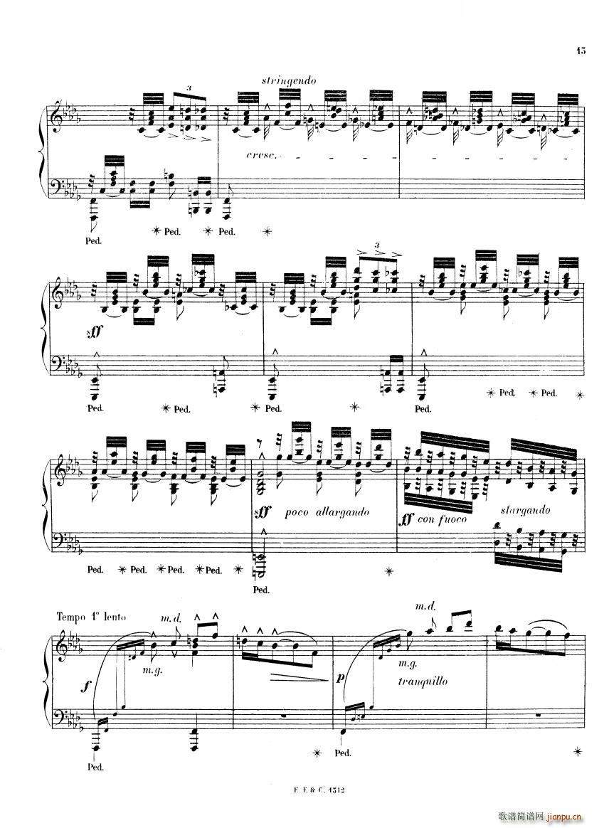 Chaminade 6 Etudes Op35 һ 6 Etudes Op35 һ(ʮ�ּ�����)13