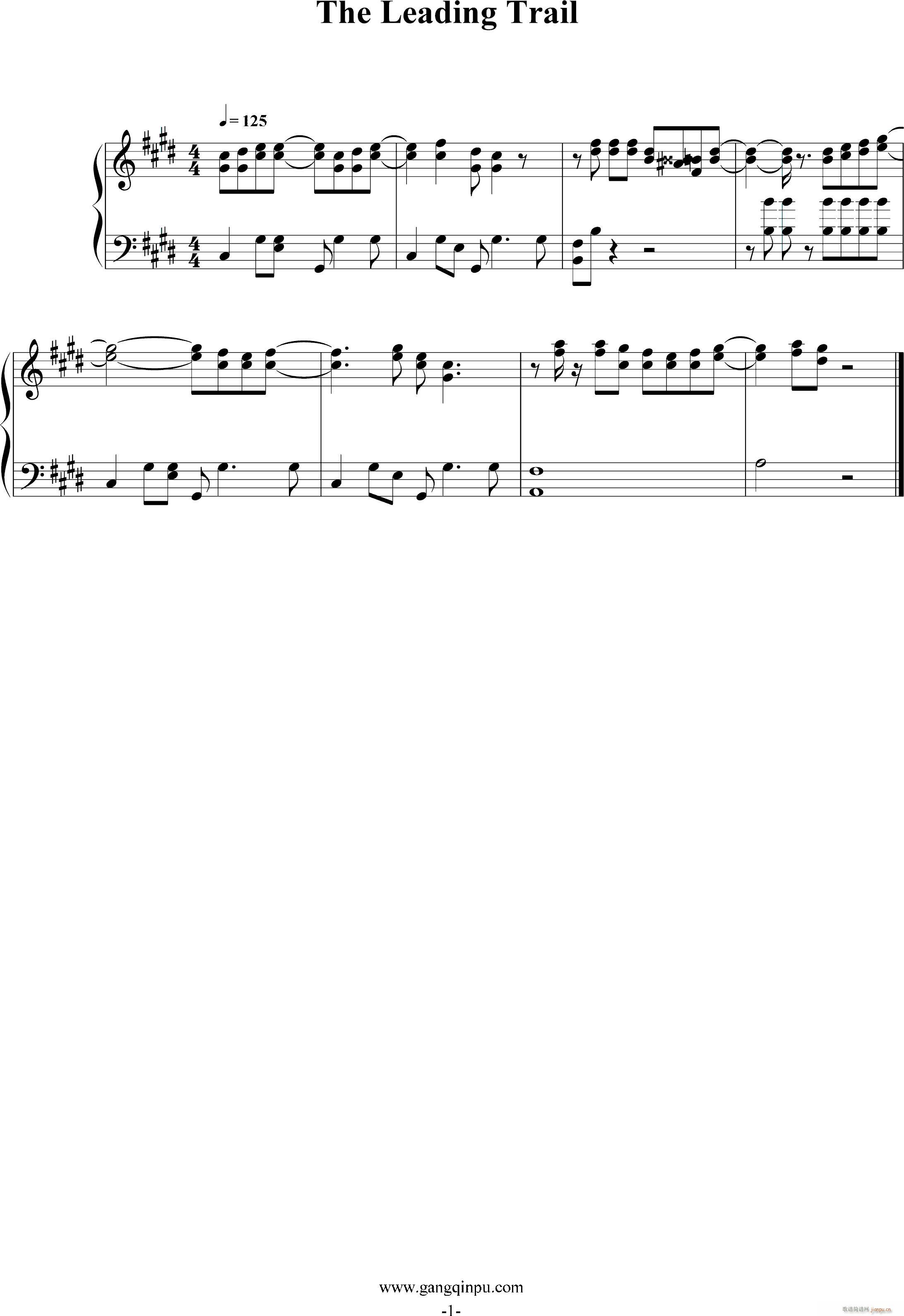 �l��u�[��The Leading Trail(����V)1