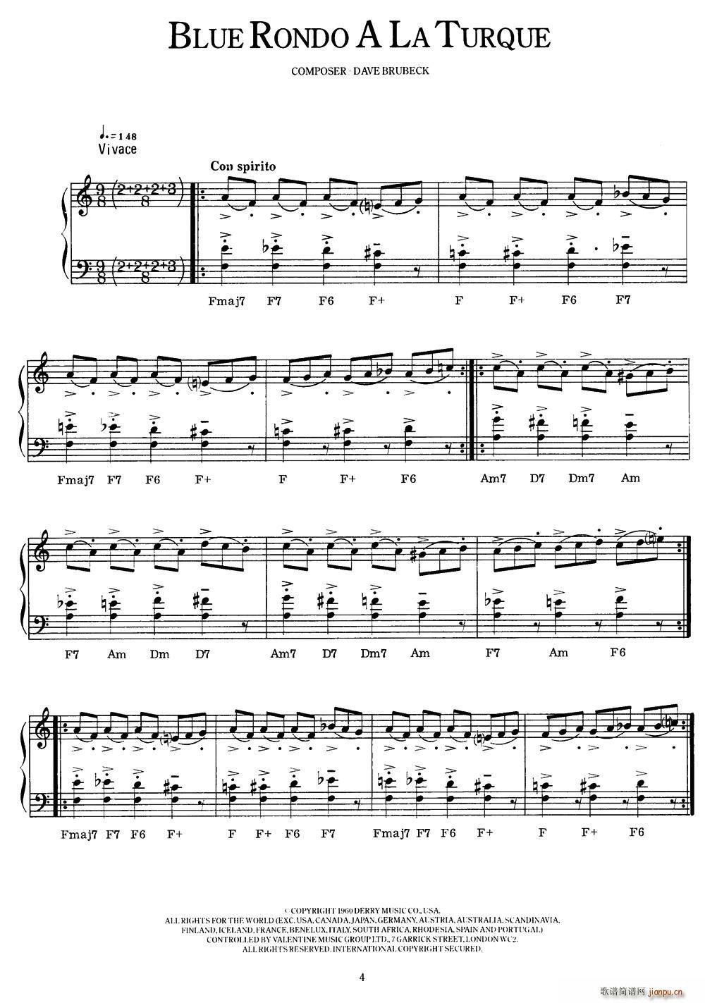 Blue Rondo A La Turque �{ɫ������(����V)1