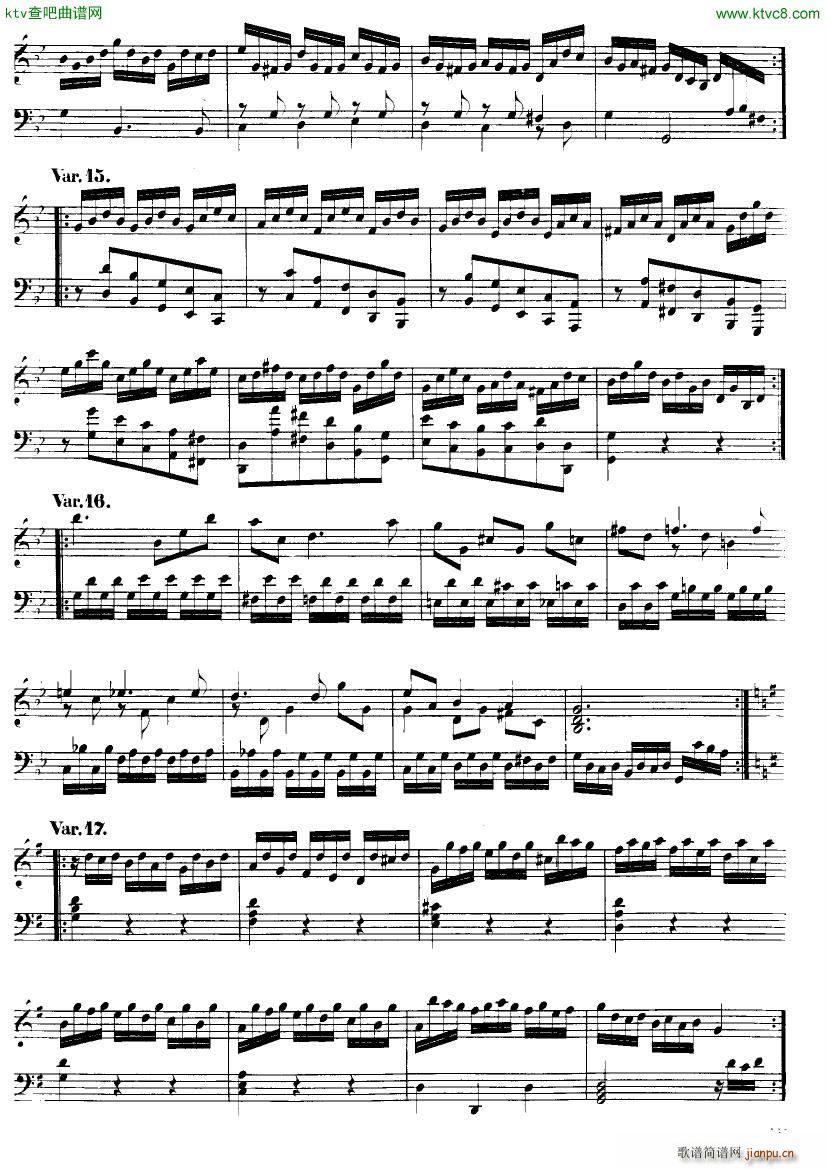 Handel Chaconne in G major G229(����V)5