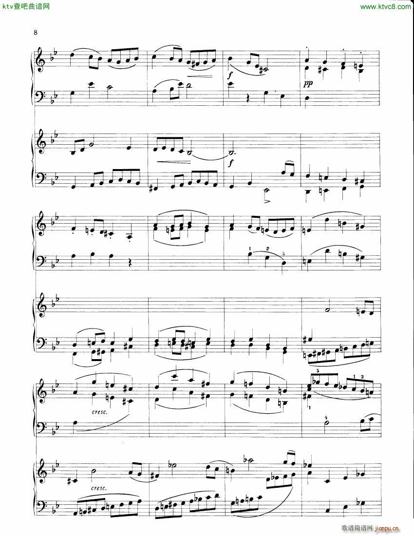 Berggrun Chorale and Fugue Theme by JS Bach(����V)8