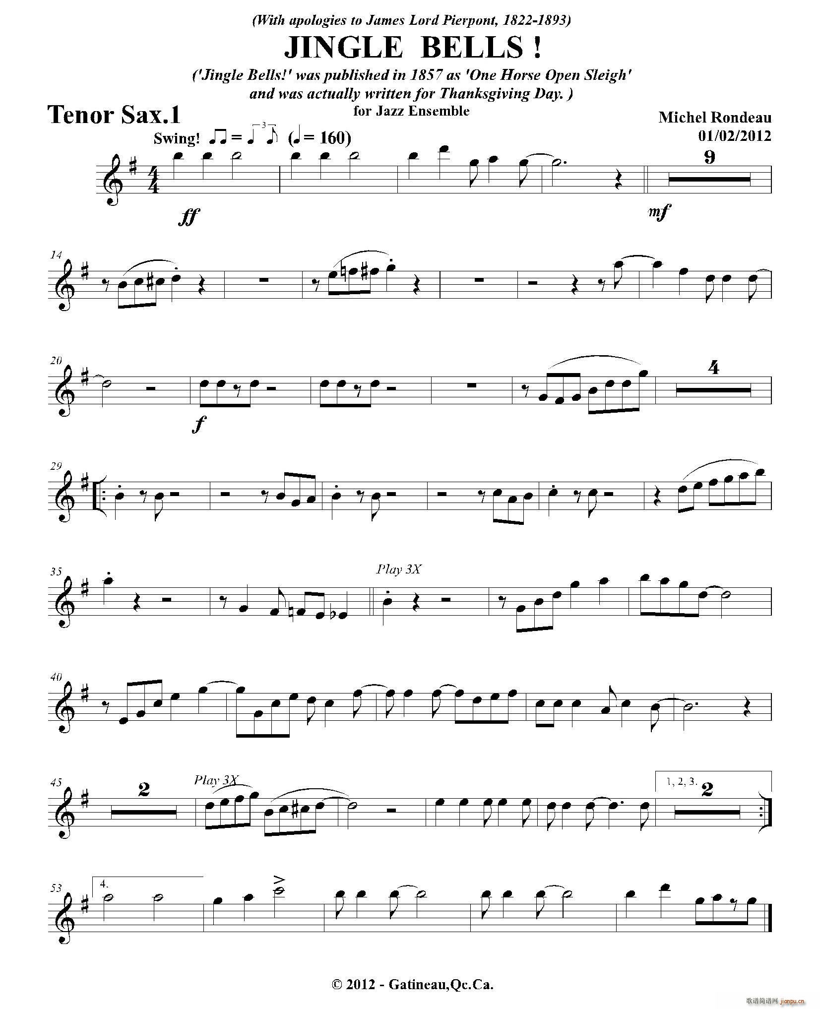 JINGLE BELLS ��һ�������_��˹(ʮ�ּ�����)1