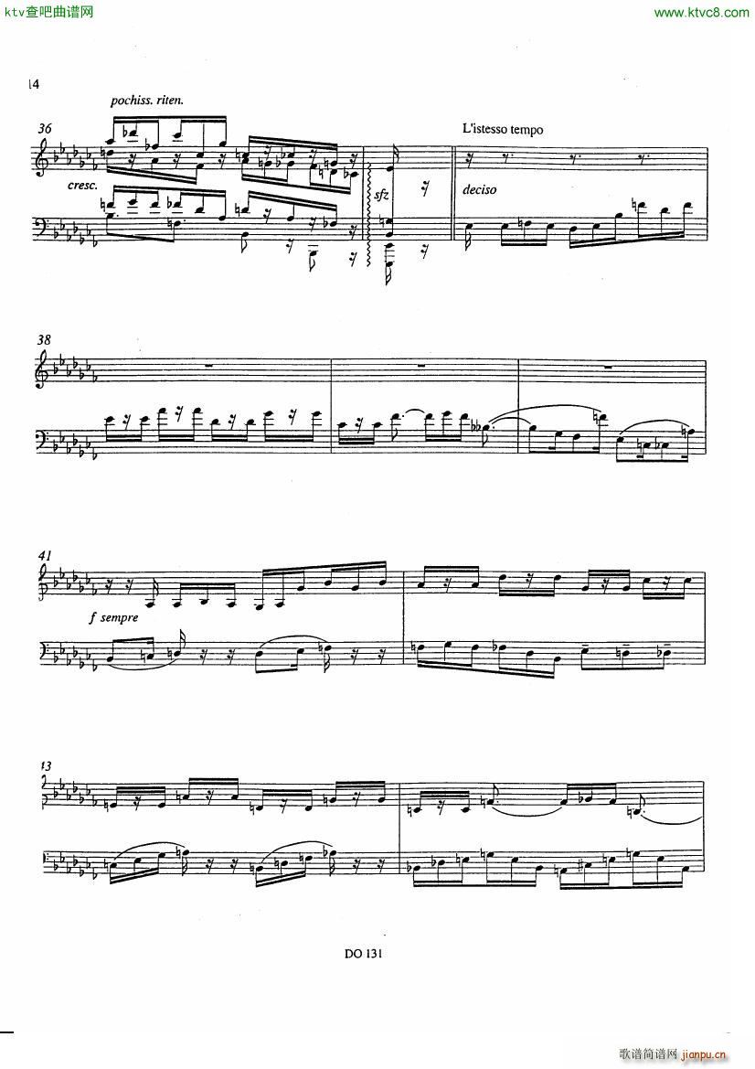 Etude No 12 Pr��lude et Fugue(����V)12