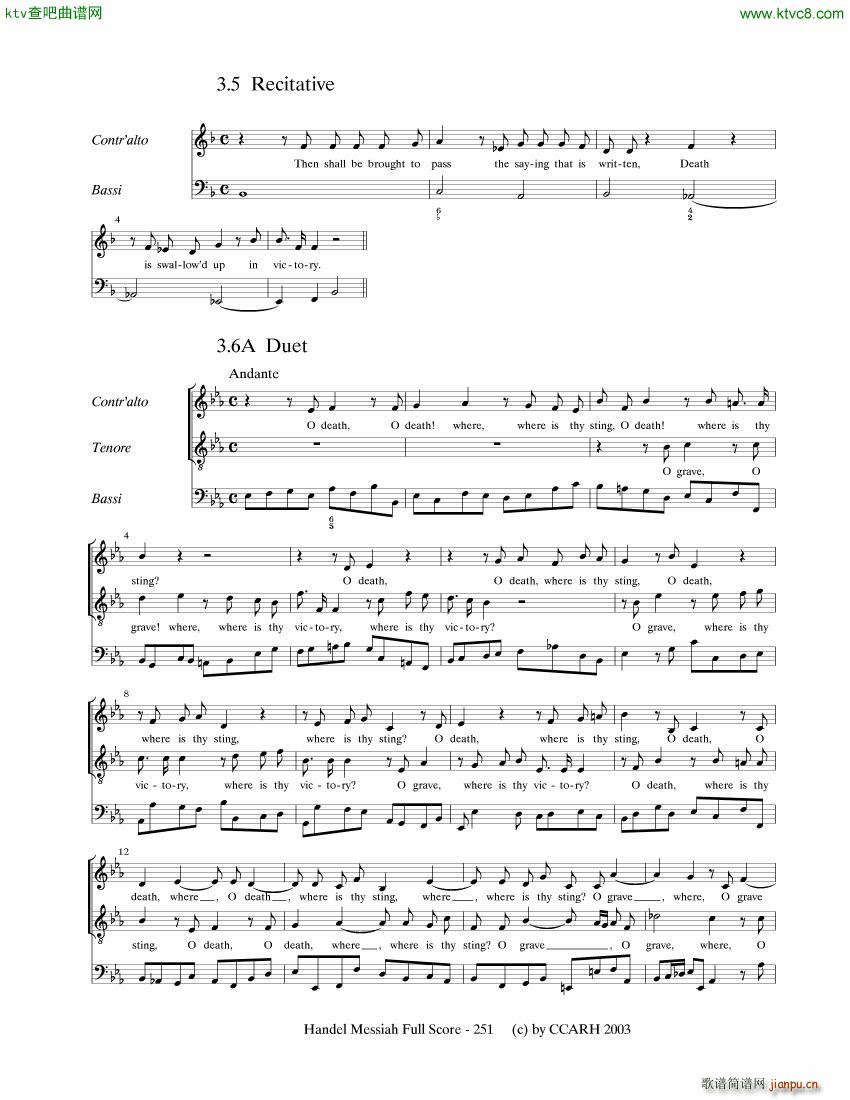 G F Handel Messiah Open Score ��(����V)10