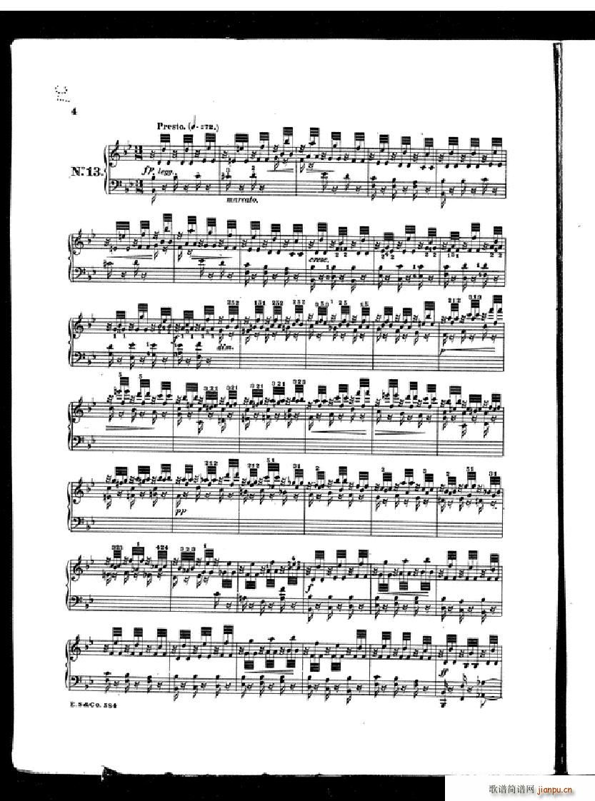 Czerny School of Velocity book 2 Op 299(����V)3