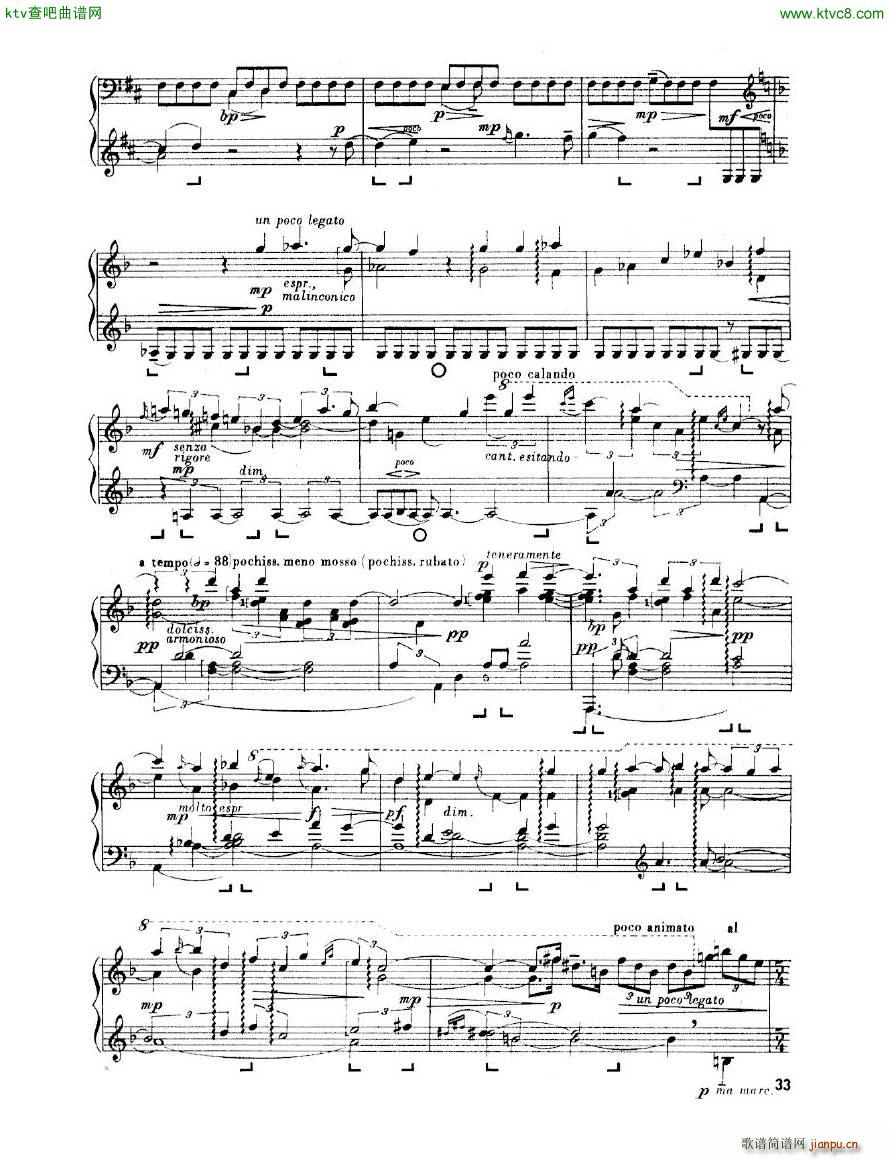 Enescu op 24 No 3 Piano sonata No 3(����V)33