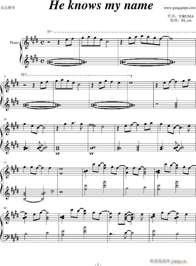 he knows my name(����V)1