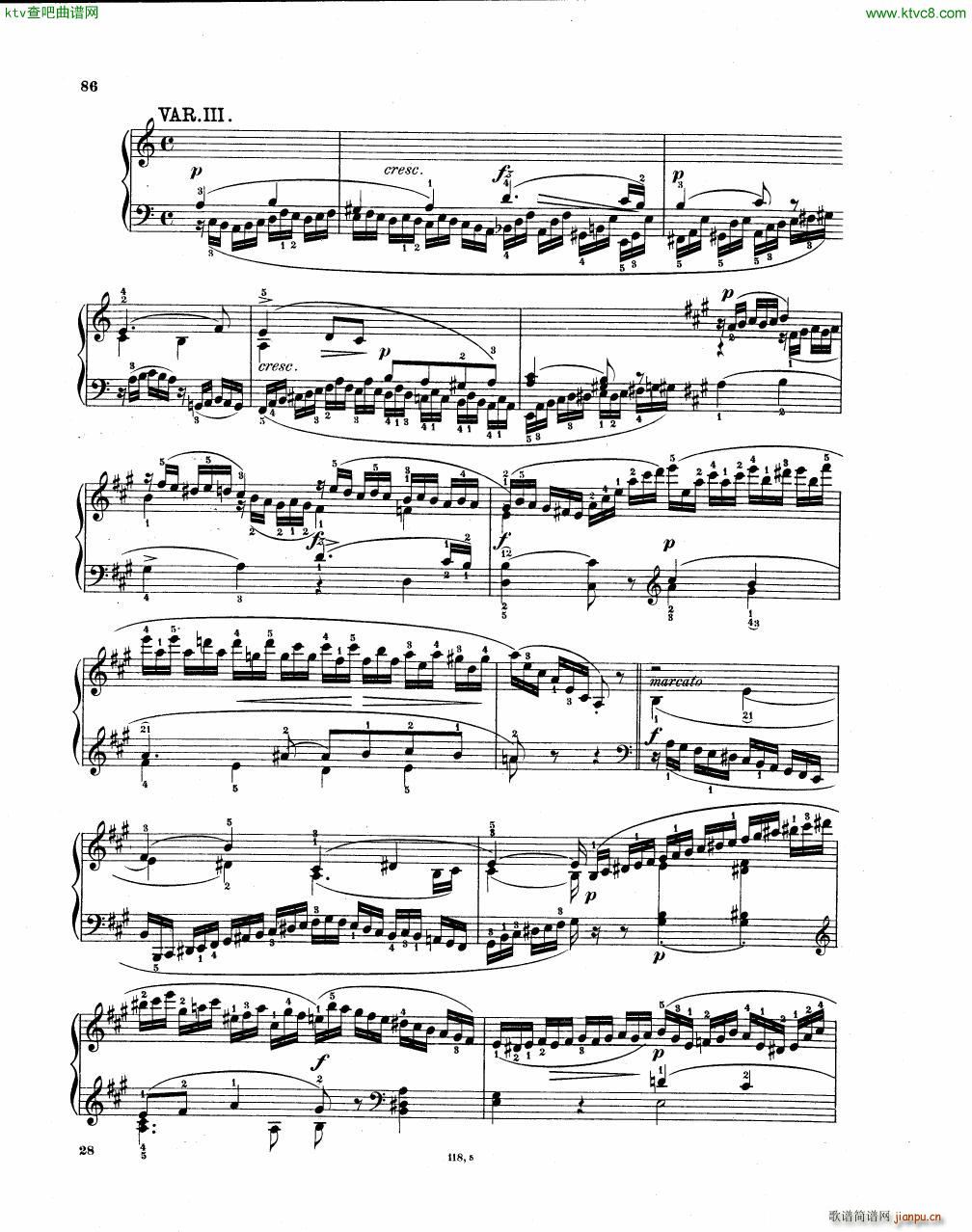 Hummel Bagatelles Op 107(����V)27