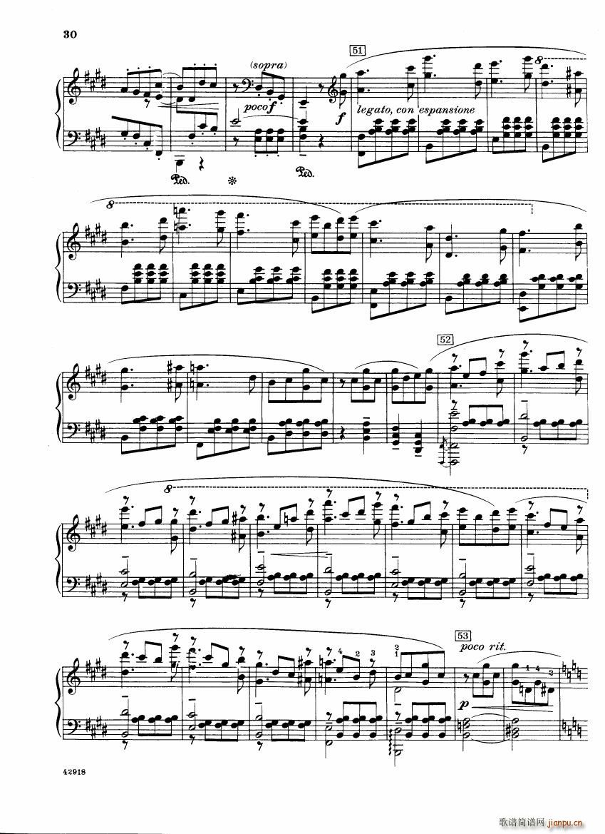 Barber op 28 Souvenirs piano solo(����V)30