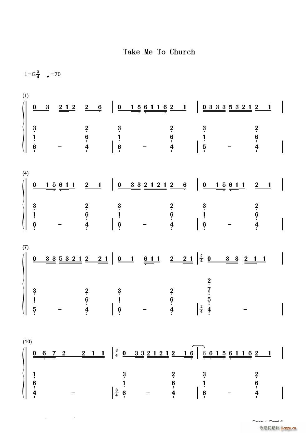 Take Me to Church(����V)1