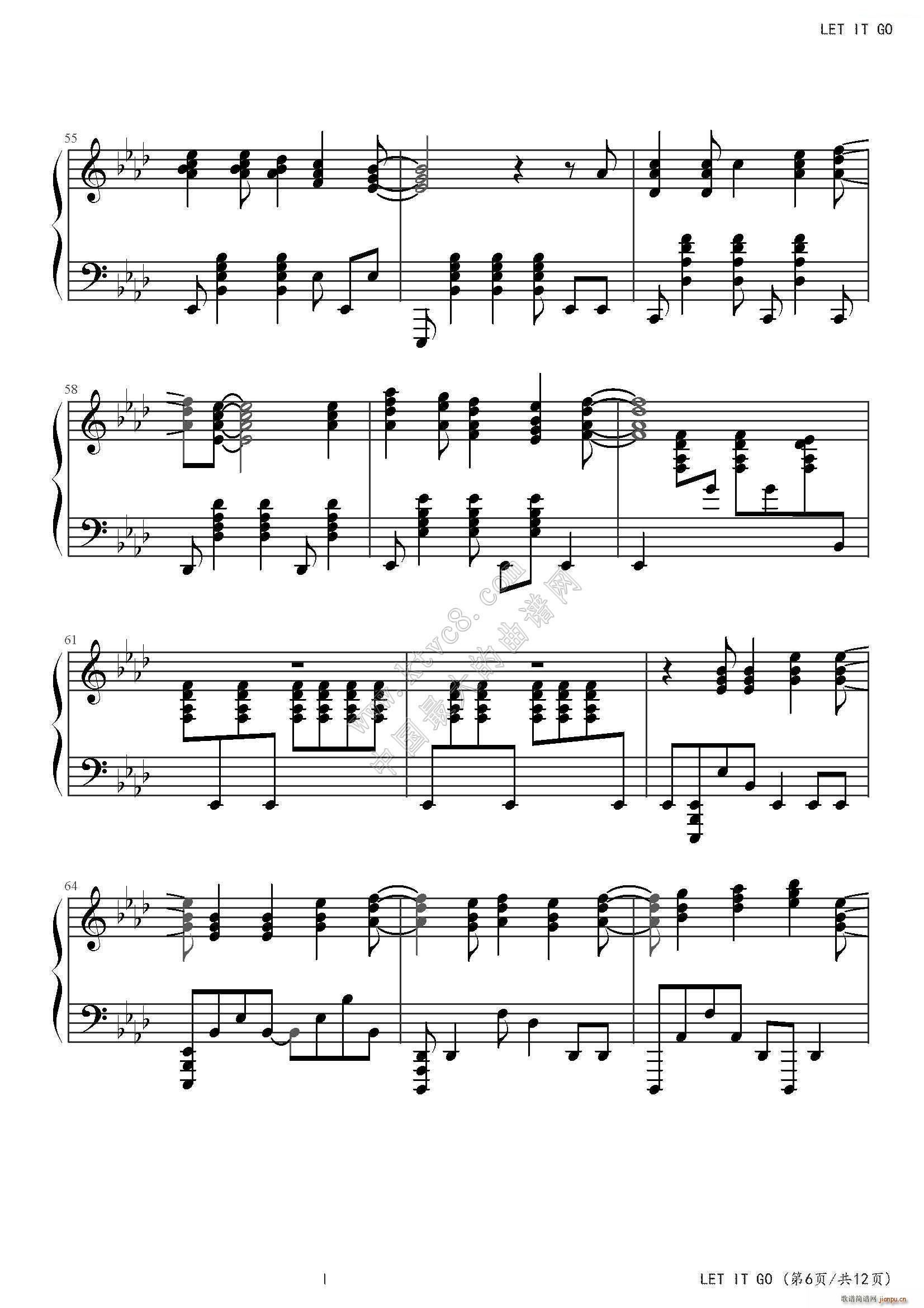 LET IT GO FROZEN(����V)6