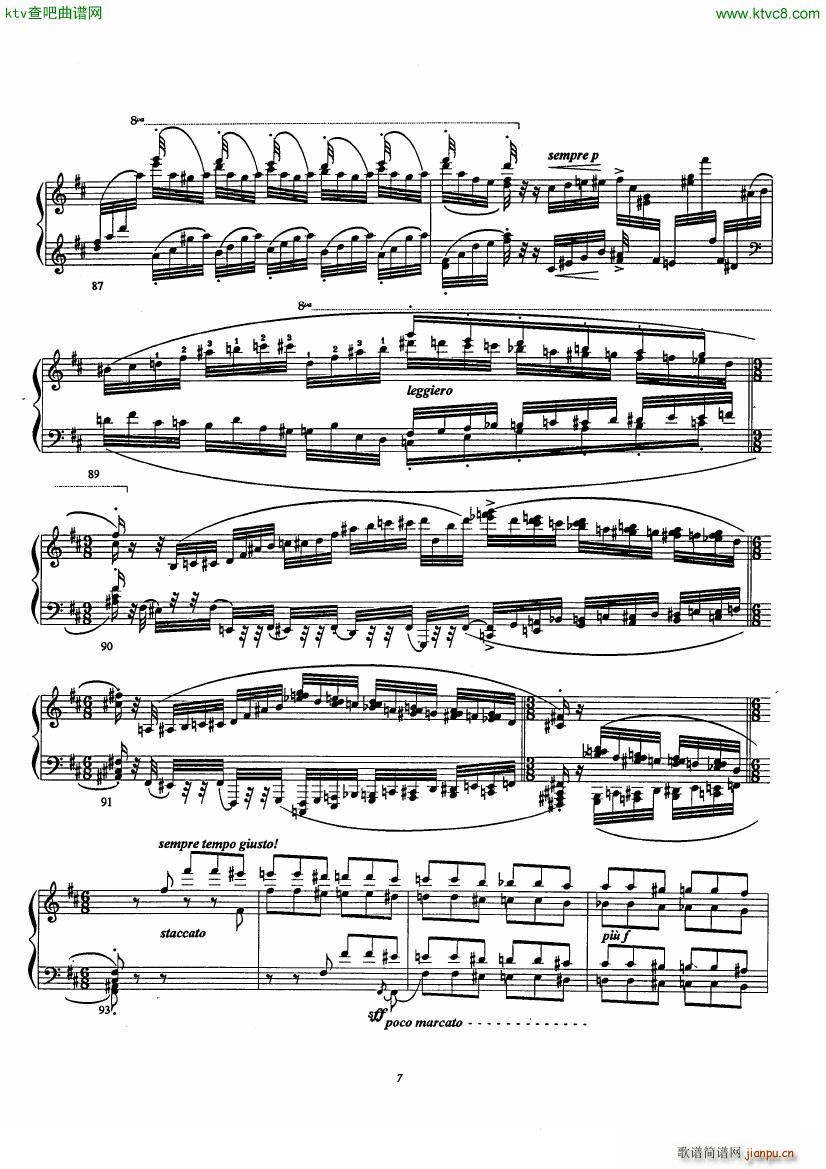 Etude No 3 La Campanella D apr��s Paganini Liszt(����V)7