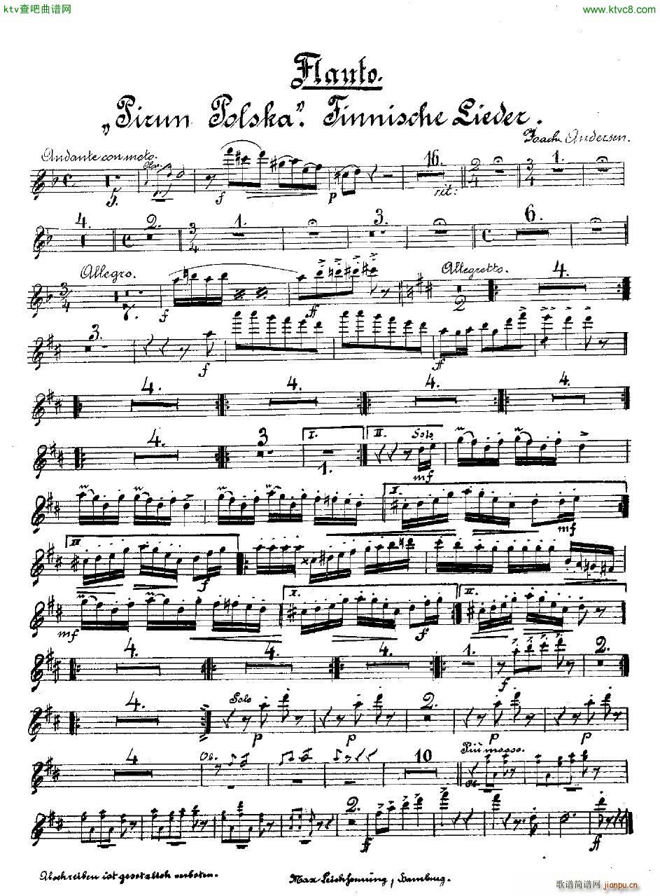 Andersen op 49 Pirun Polska orch(����V)12